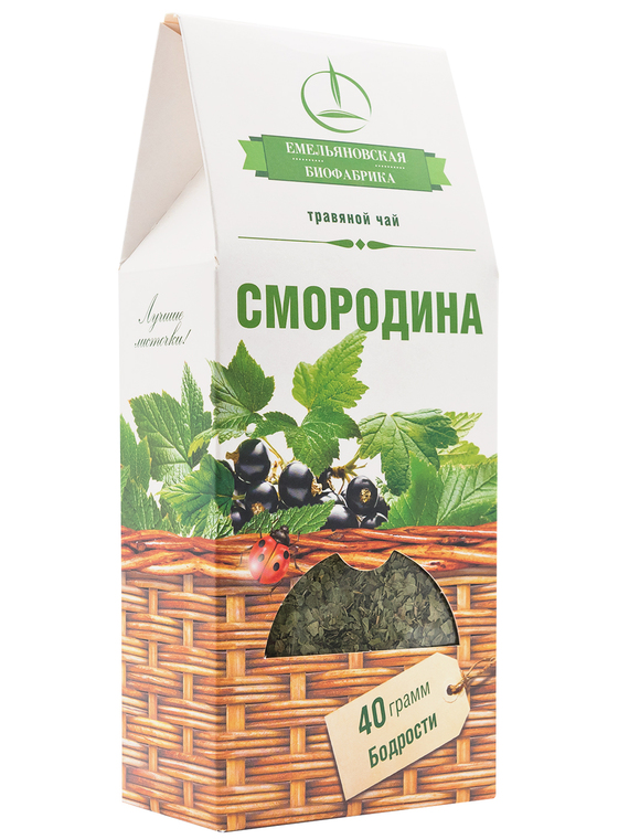 Напиток чайный травяной «Смородина», 40 г