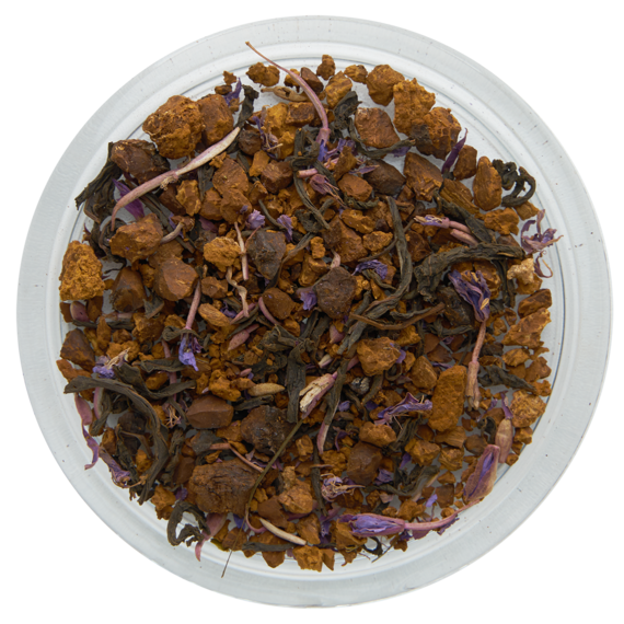 Напиток чайный Чага с листом и цветами иван-чая, 75 г.